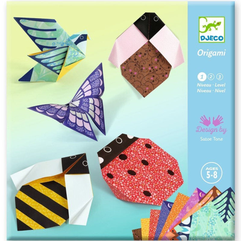 Papiroflexia ORIGAMI · en mi jardín