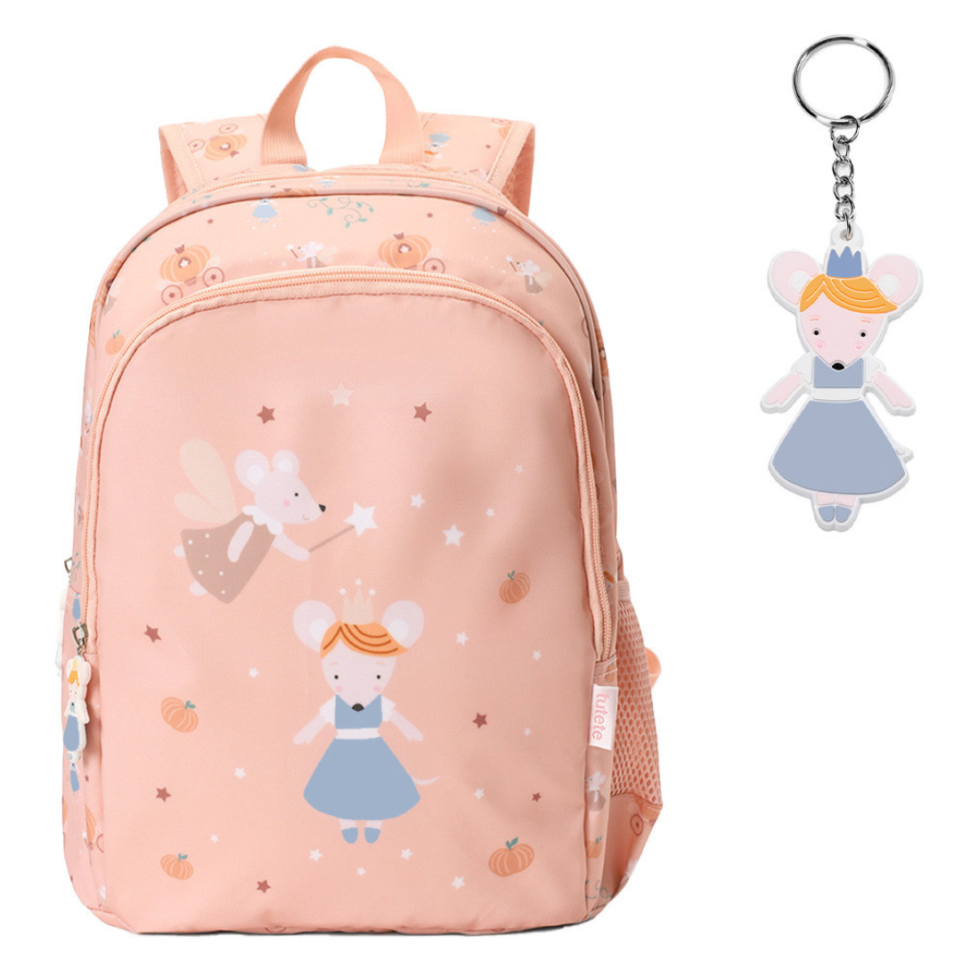 Mochila TUTETE mediana con llavero personalizable · mouse fairies