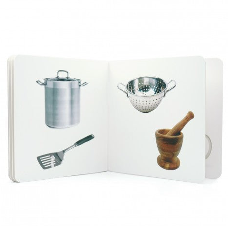 Libro de fotografías Nowordbooks · cosas de cocina