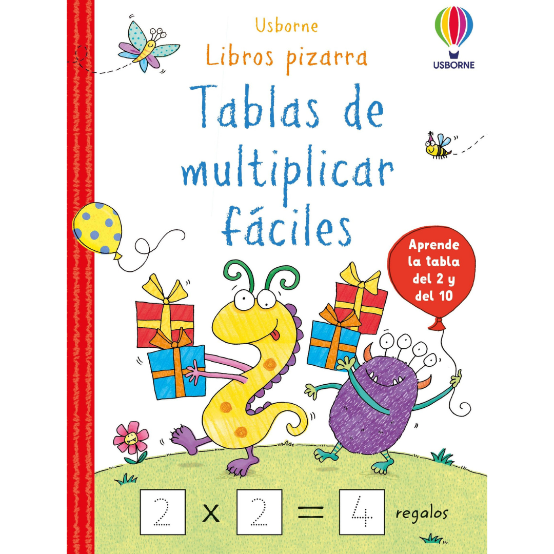 Mi maletín de libros pizarra · Practico los números