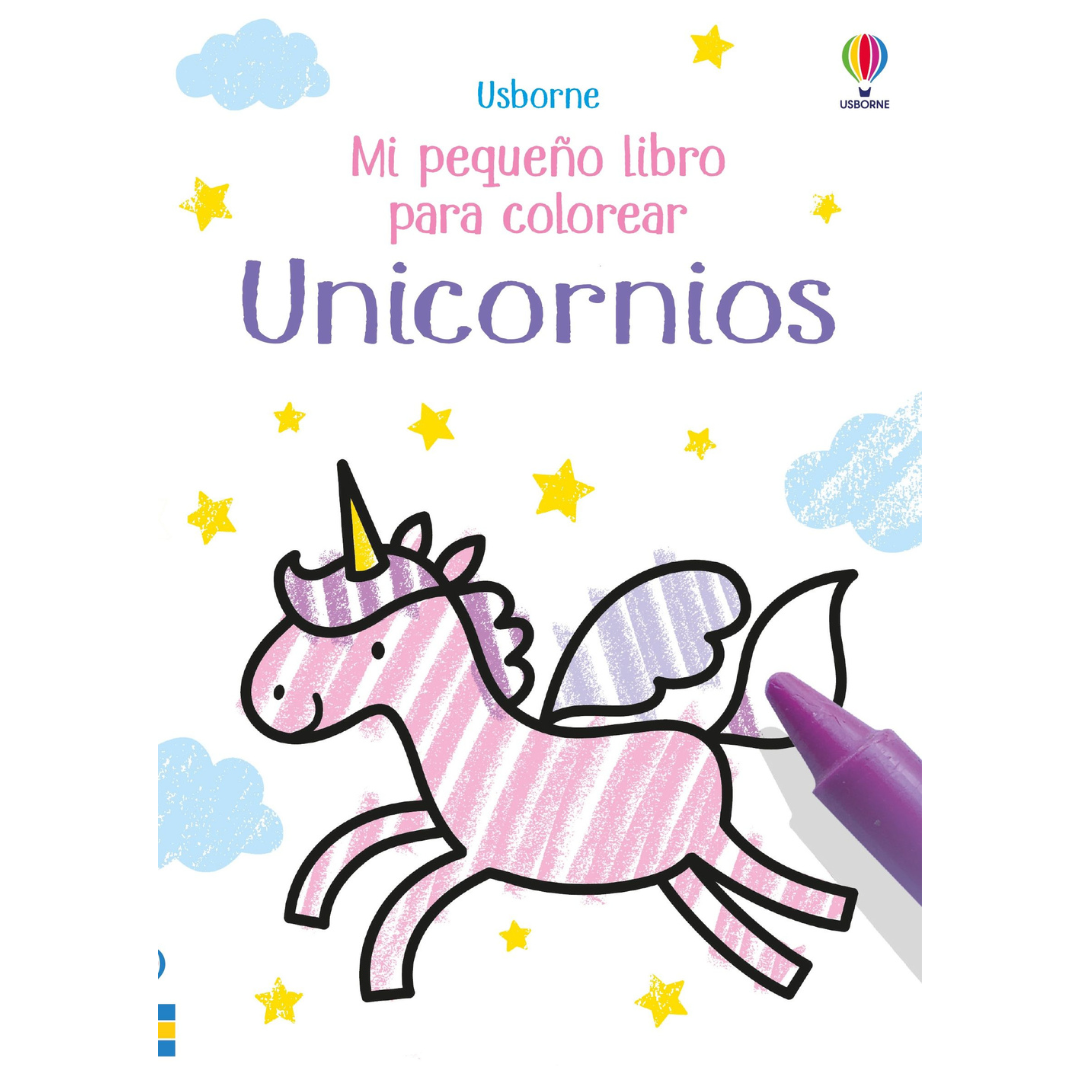 Mi maletín de libros para colorear: sirenas, unicornios y hadas