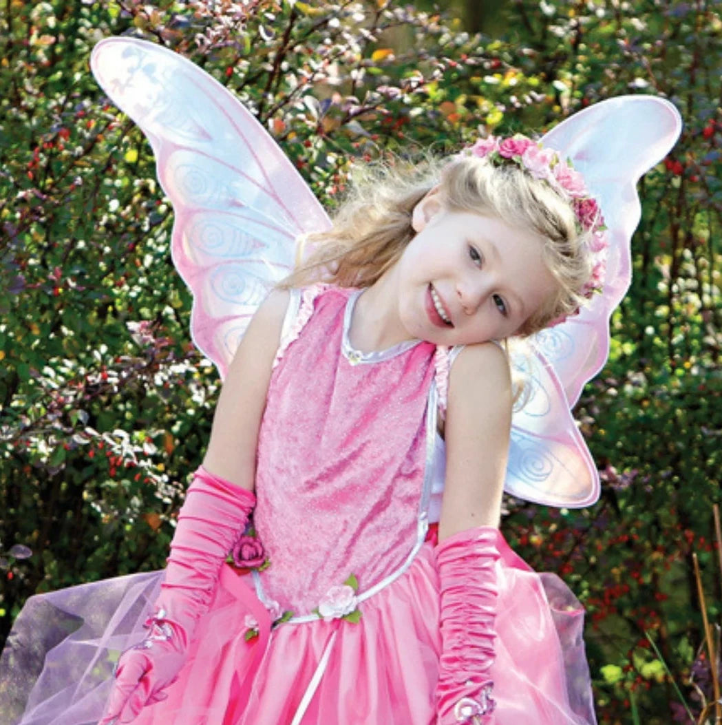 Alas rainbow con purpurina