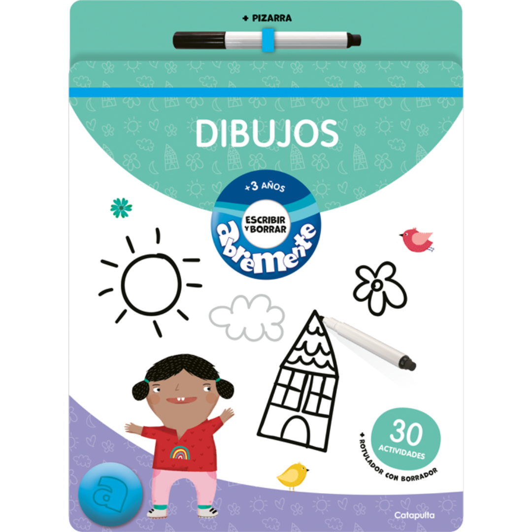 Abremente ¡escribe y borra! · dibujos