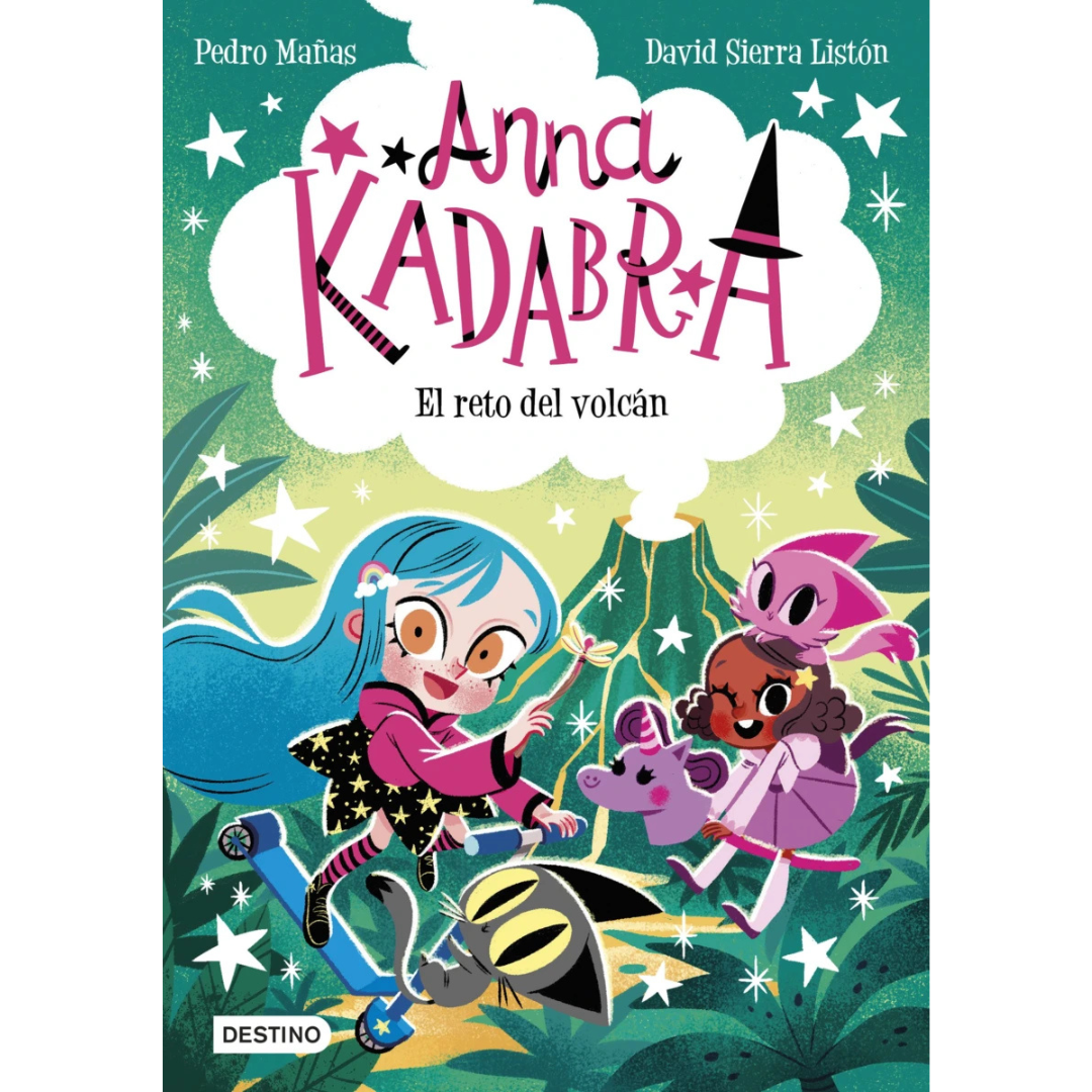 Anna Kadabra 14 · el reto del volcán