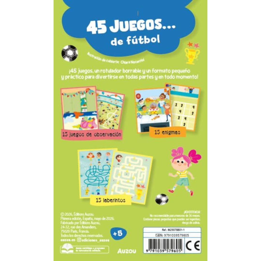 45 juegos de fútbol