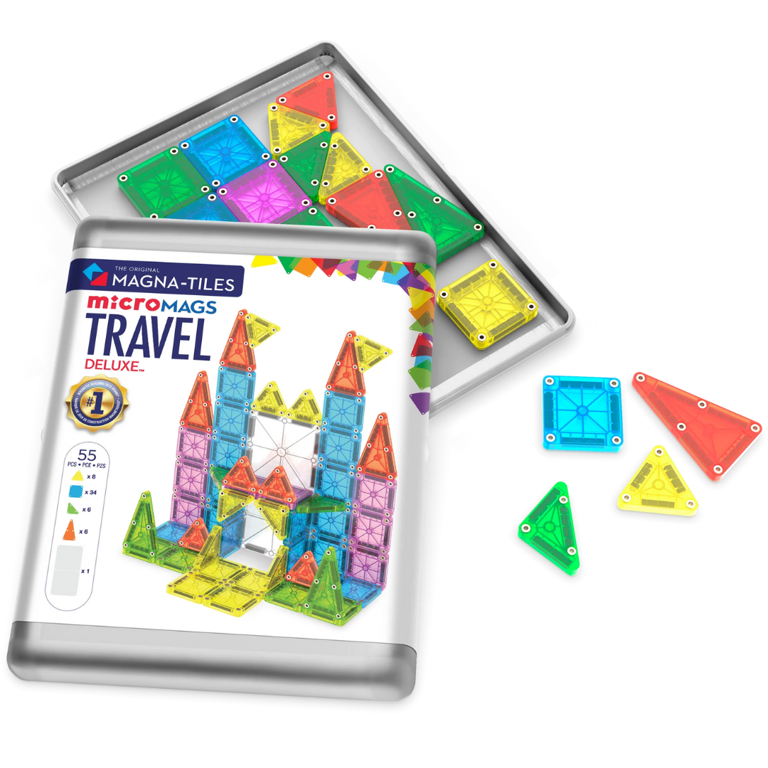 MAGNA-T microMAGS deluxe TRAVEL SET: 55 piezas