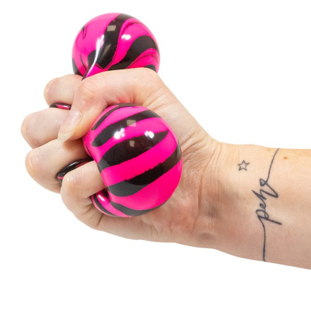 Pelota sensorial NEON SAFARI SQUISH