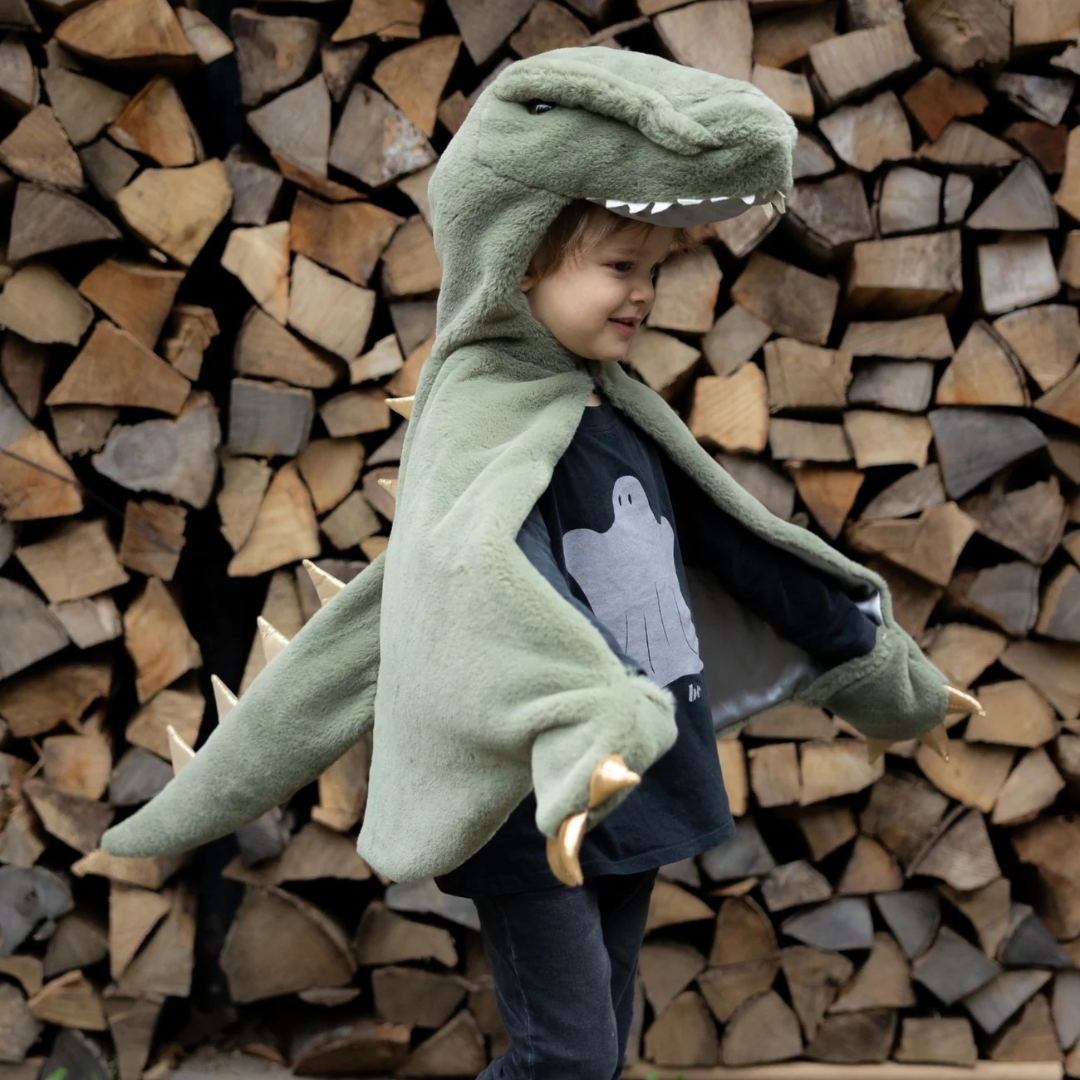 Capa de peluche T-Rex