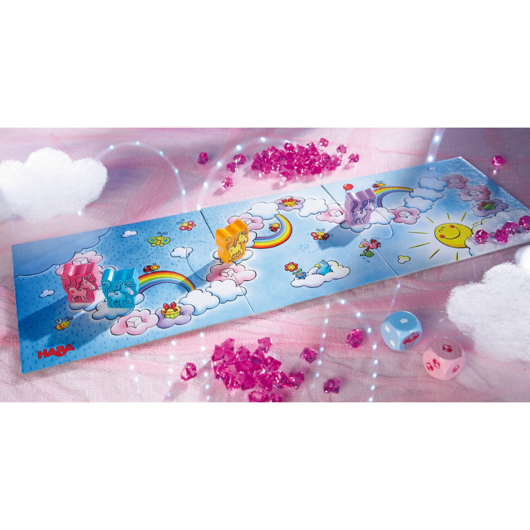 Unicornio destello: el tesoro de las nubes
