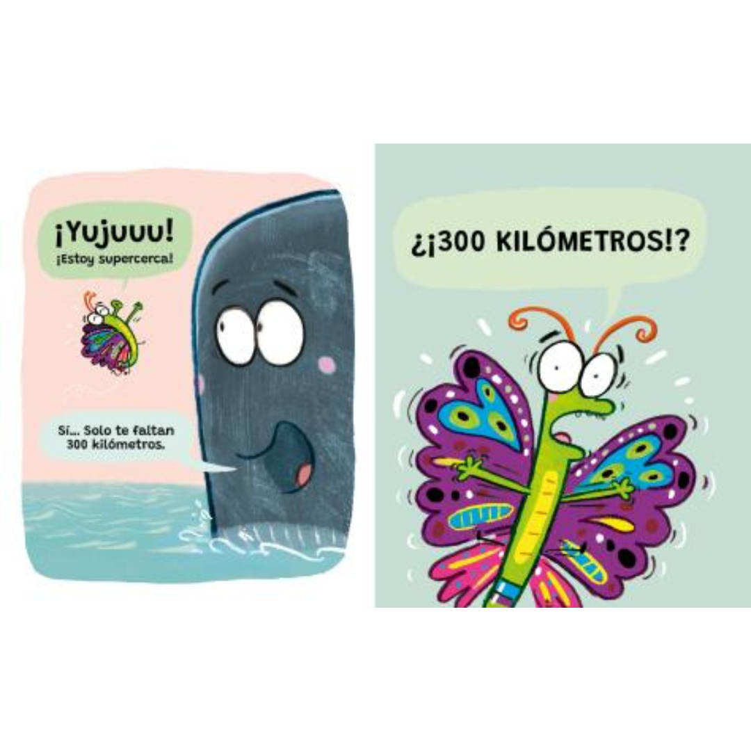 La pequeña mariposa que sí pudo