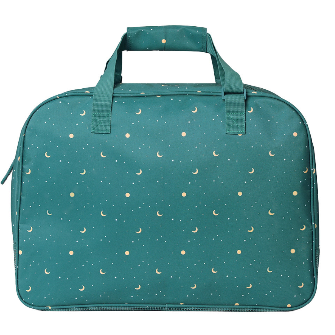 Bolso de playa con rejilla personalizable · whale teal