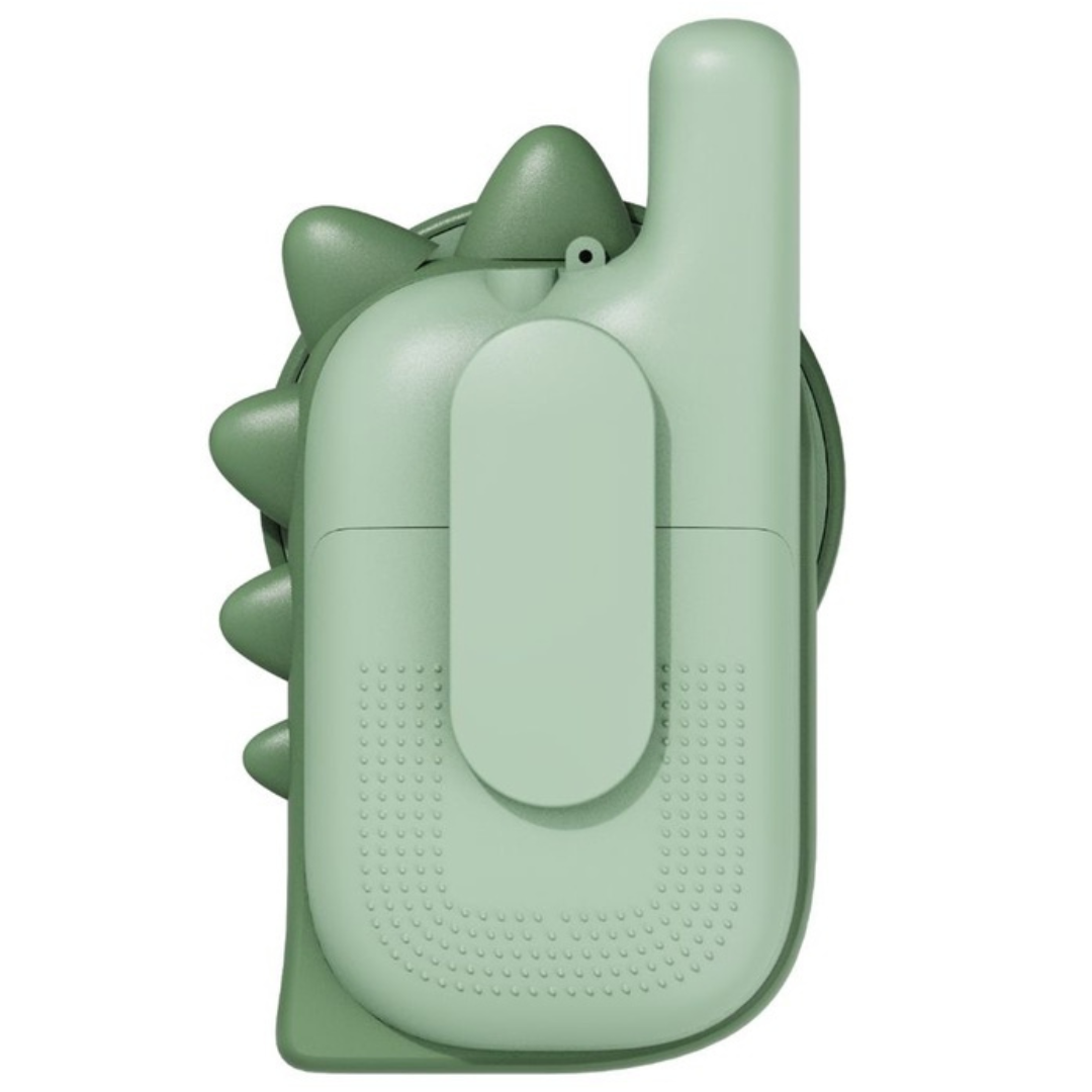 Walkie-talkies ZOO · dinosaurios verdes