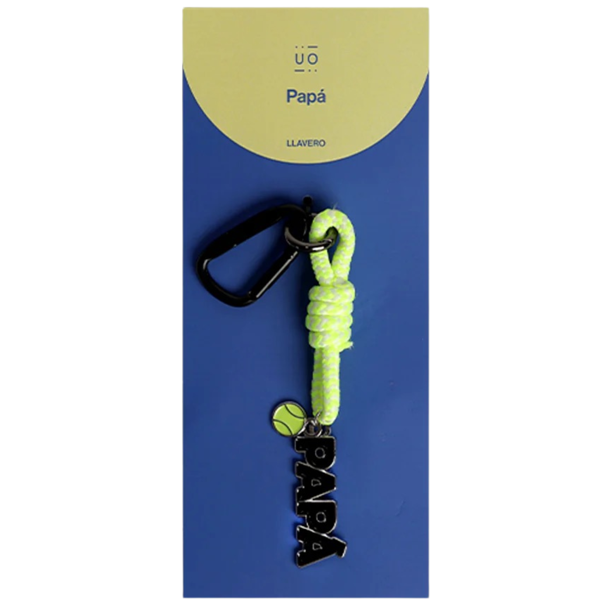 Llavero metálico · papá