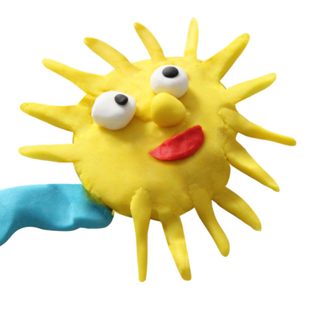 10 Botes de plastilina PRIMO