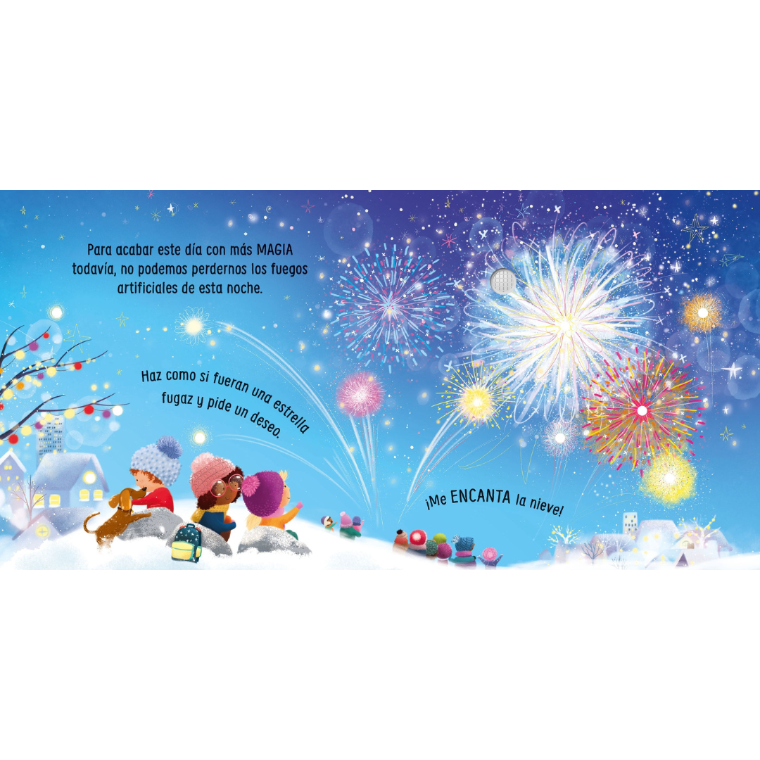 Un día de nieve ¡con luces y sonidos!
