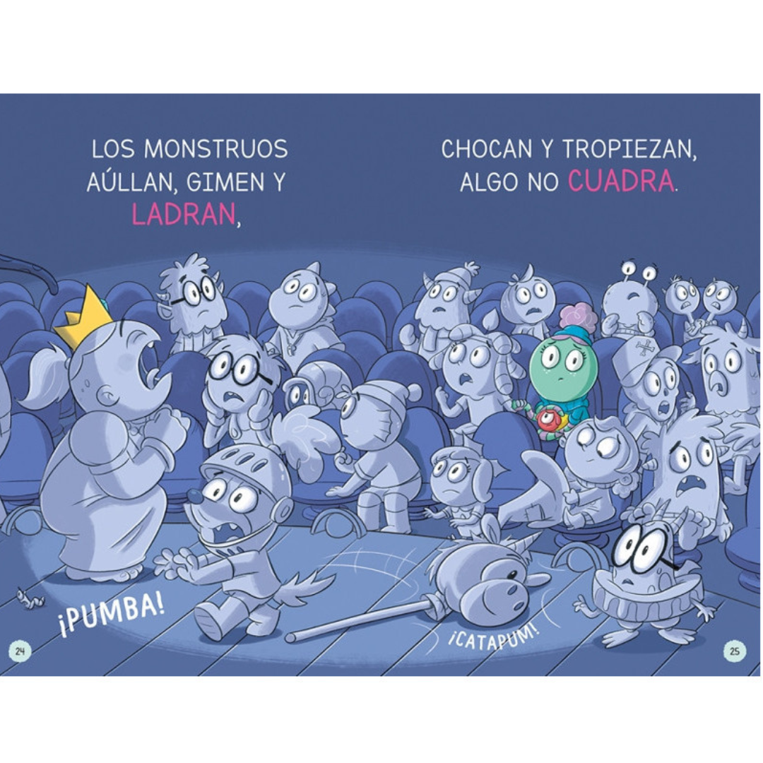 Aprende a leer en la escuela de monstruos 22 · al rescate, ¡con coraje!