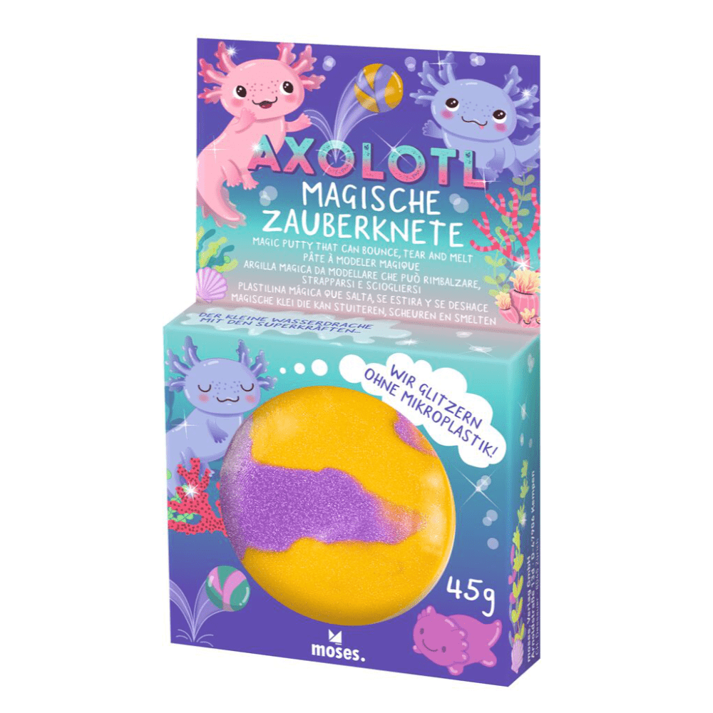 Plastilina mágica de ajolote