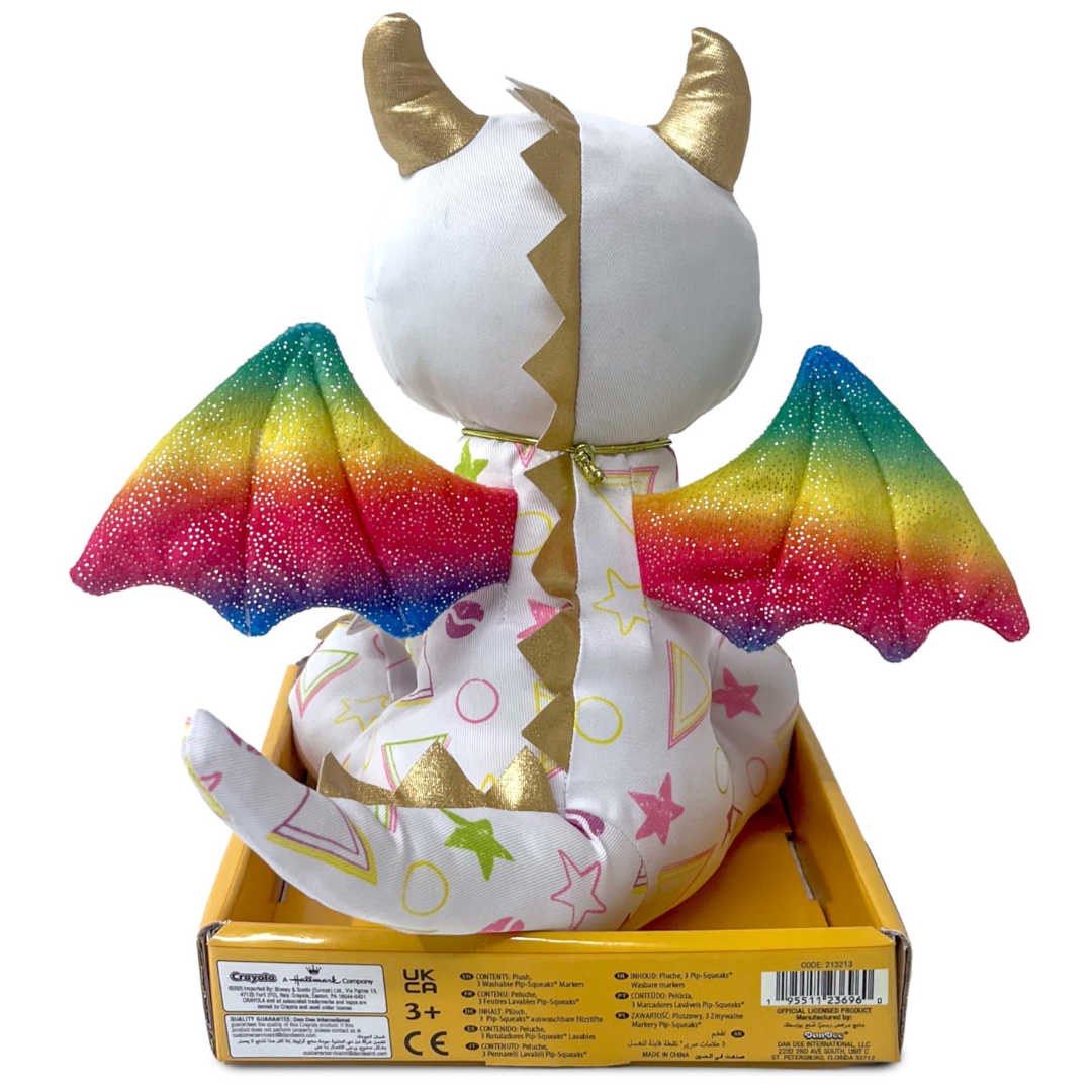 Colorea tu peluche · dragón