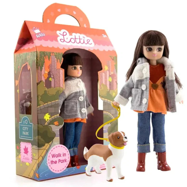 Muñeca LOTTIE paseo por el parque