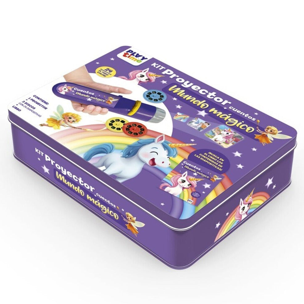 Kit linterna proyector de mundos mágicos
