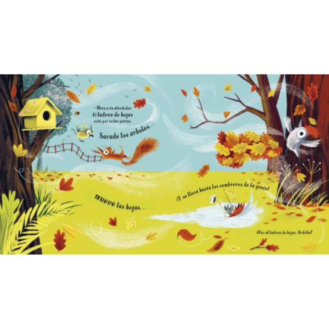 El ladrón de hojas
