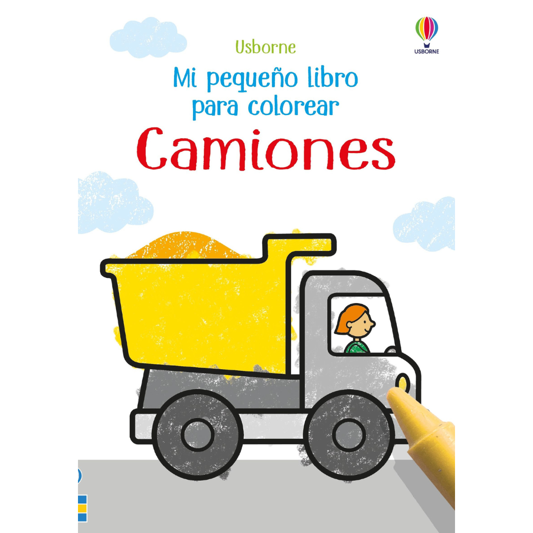 Mi maletín de libros para colorear: dinosaurios, ¡superpoderes! y camiones