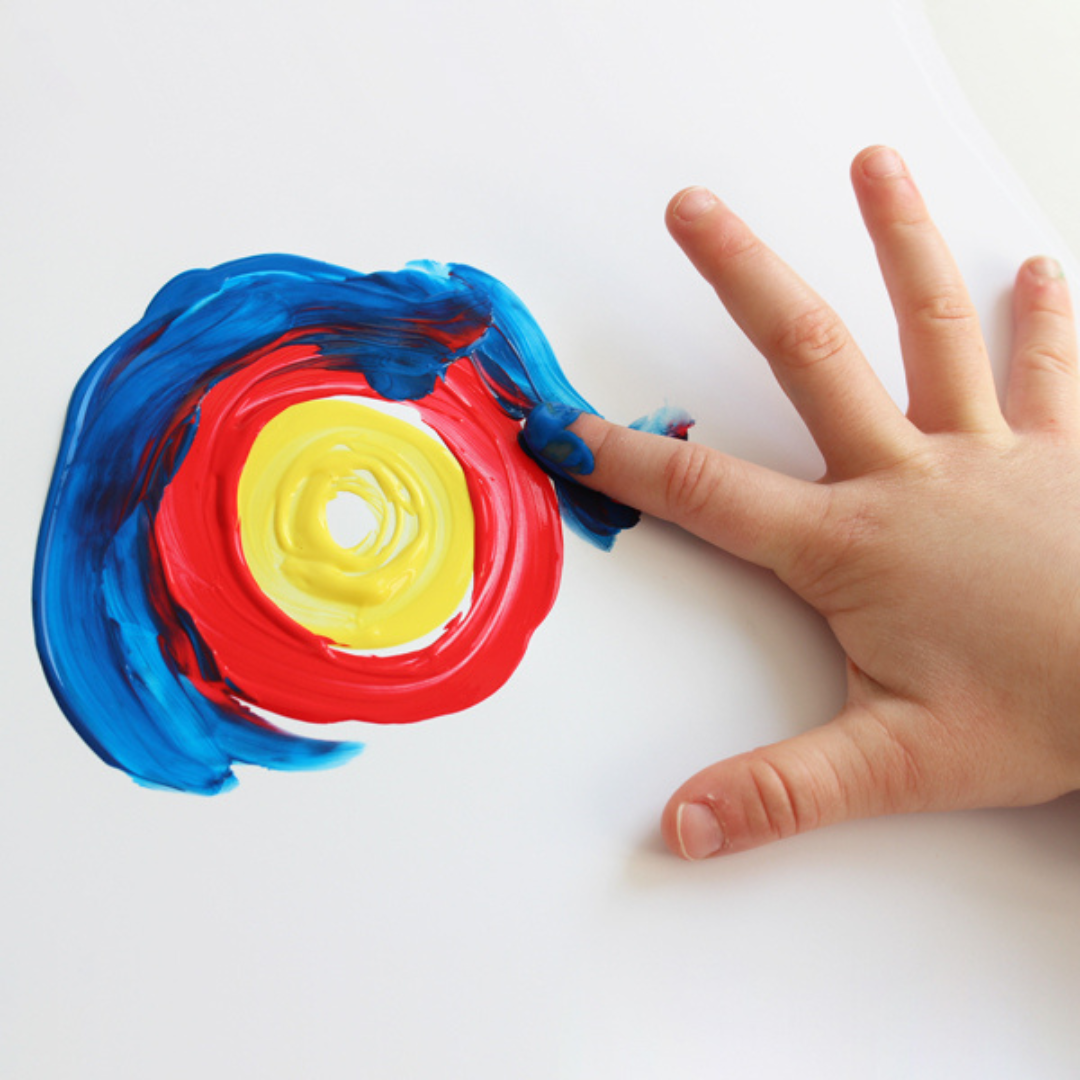 Pintura de dedos PRIMO · 6 colores