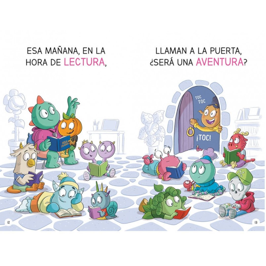 Aprende a leer en la escuela de monstruos 22 · al rescate, ¡con coraje!