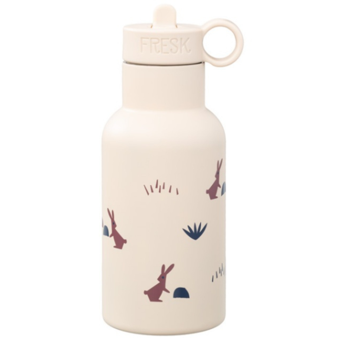 Botella térmica de acero FRESK 350 ml. · conejito ¡nuevo tapón!