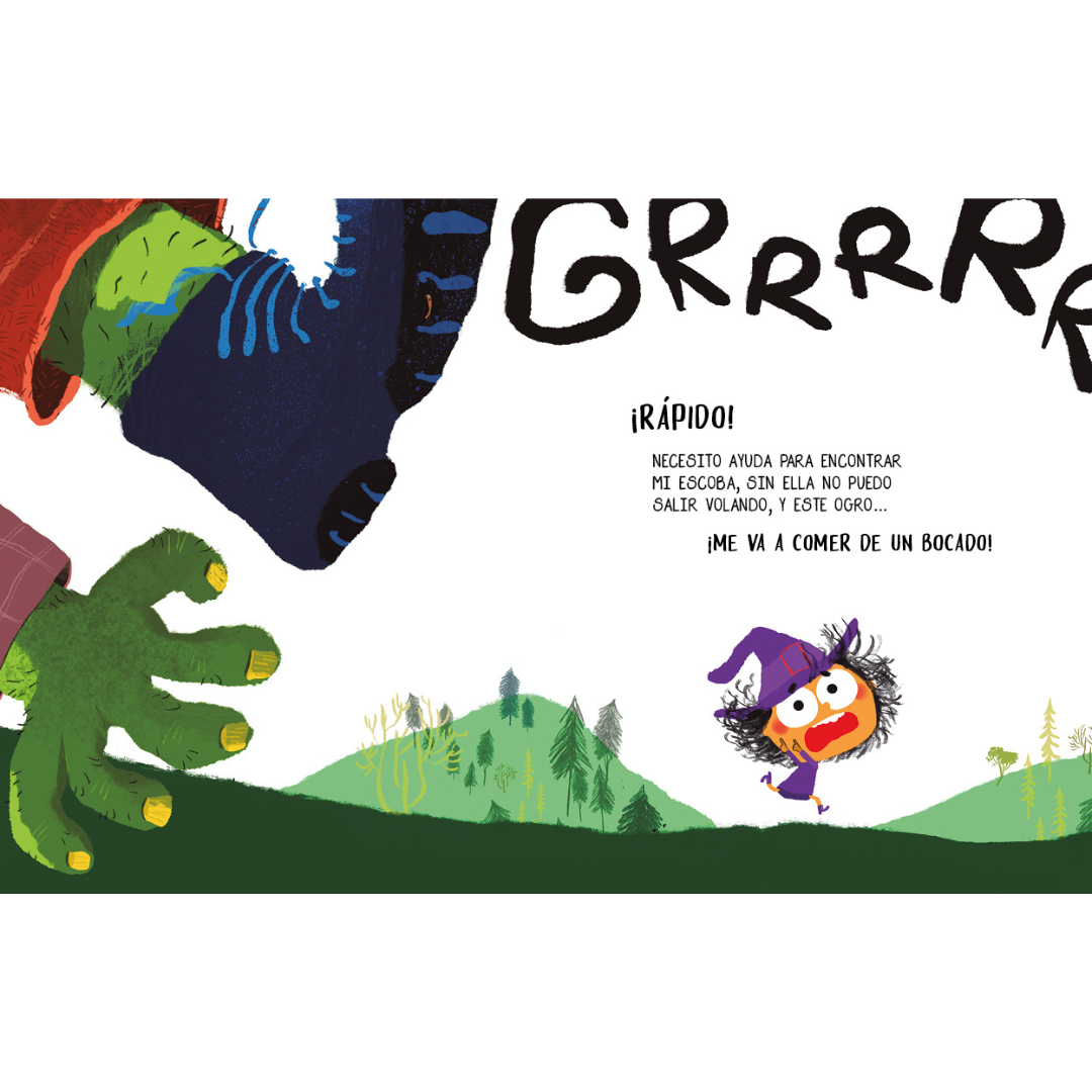 ¿Dónde está mi escoba?