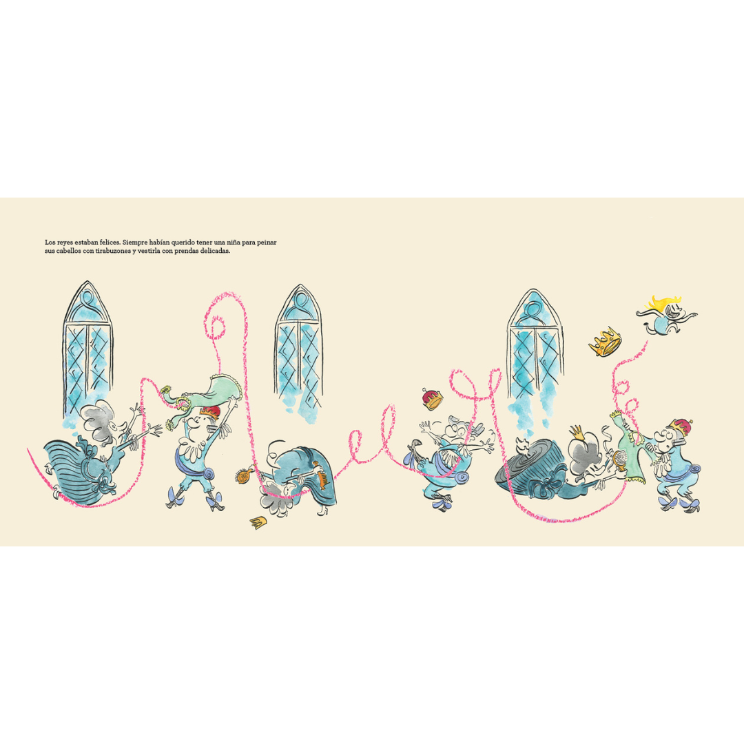 La princesa Sara no para