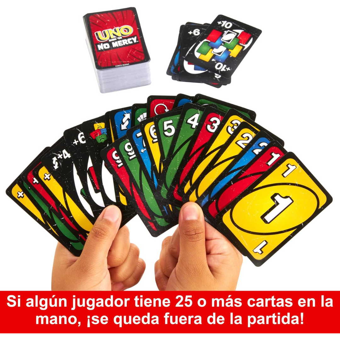 Juego de cartas: UNO no mercy