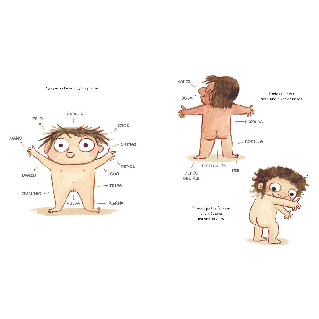 Tu cuerpo es tuyo en cartoné