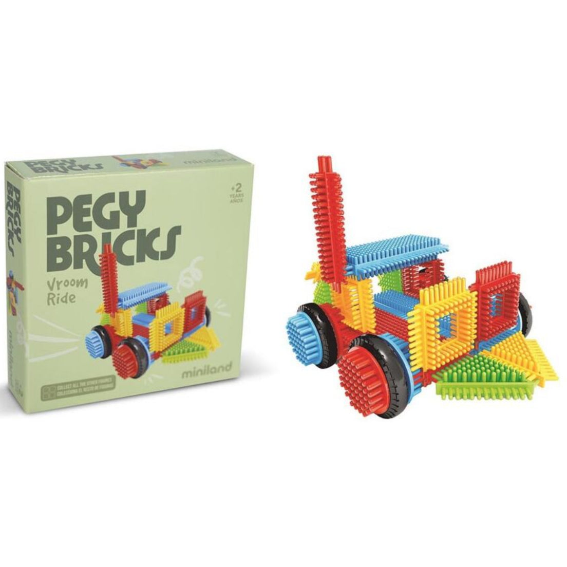 Pegy bricks: vroom ride