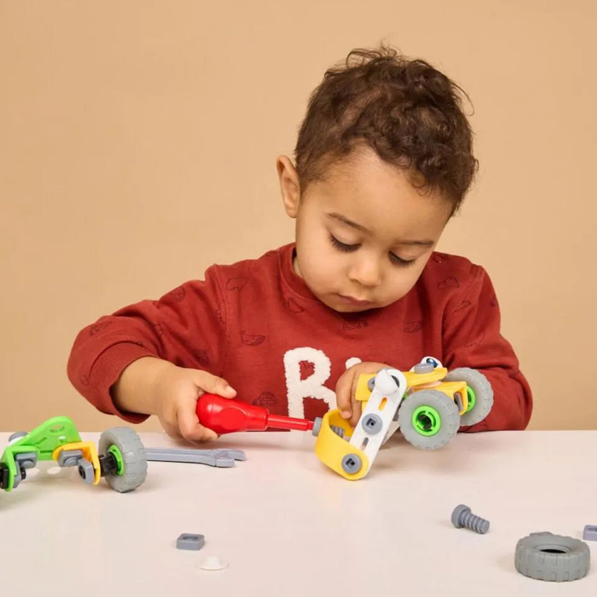 Construcciones flexibles MECAFLEX ¡2 en 1!: excavadora y buggy