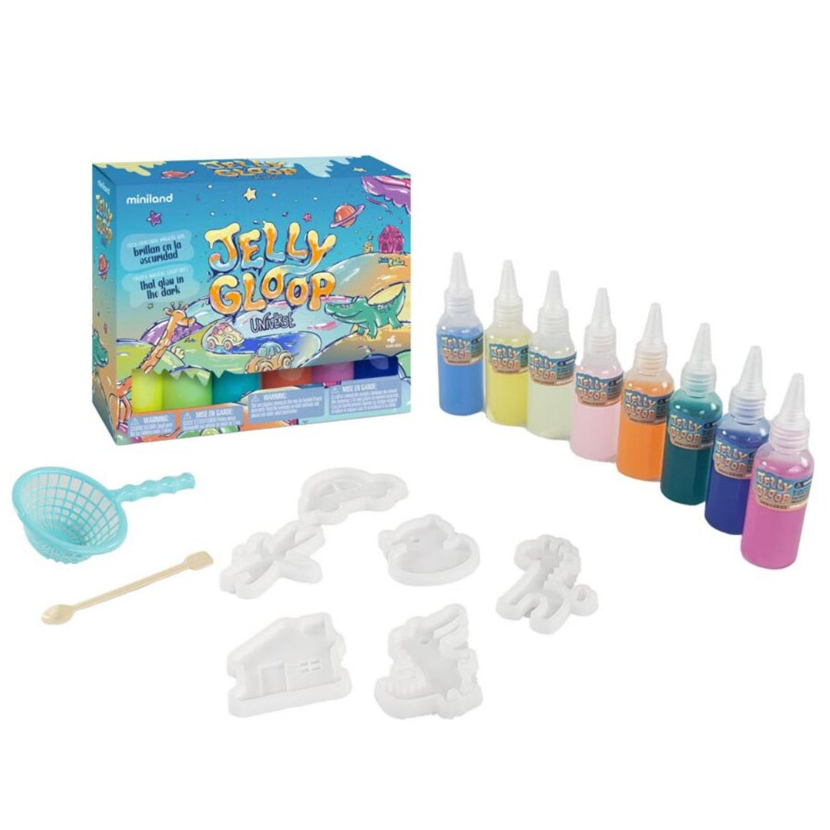 Crea tus figuritas de gel 3D JELLY GLOOP: universe