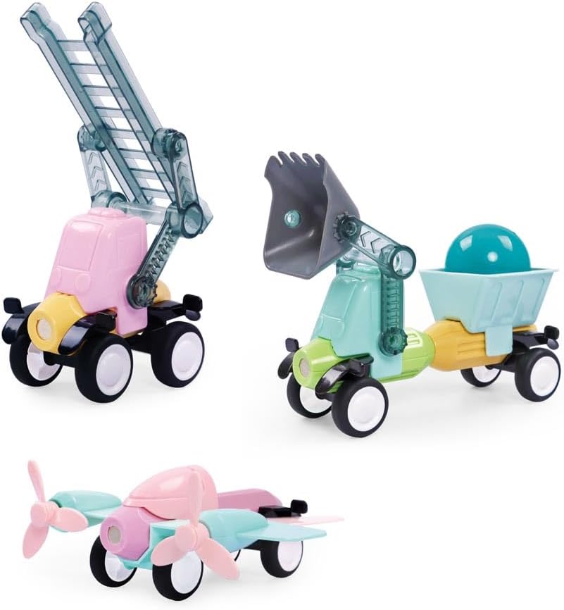 Magnetics vehicles: 25 piezas