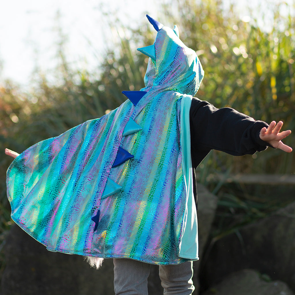 Capa Reversibe Dragón/Unicornio · 5-6 años
