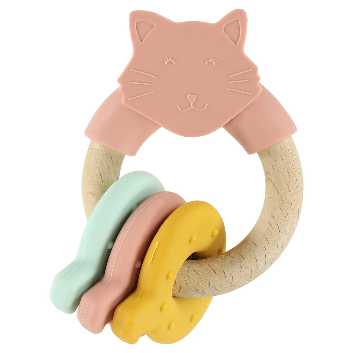 Anilla de actividades de silicona y madera TRIXIE · mrs. cat