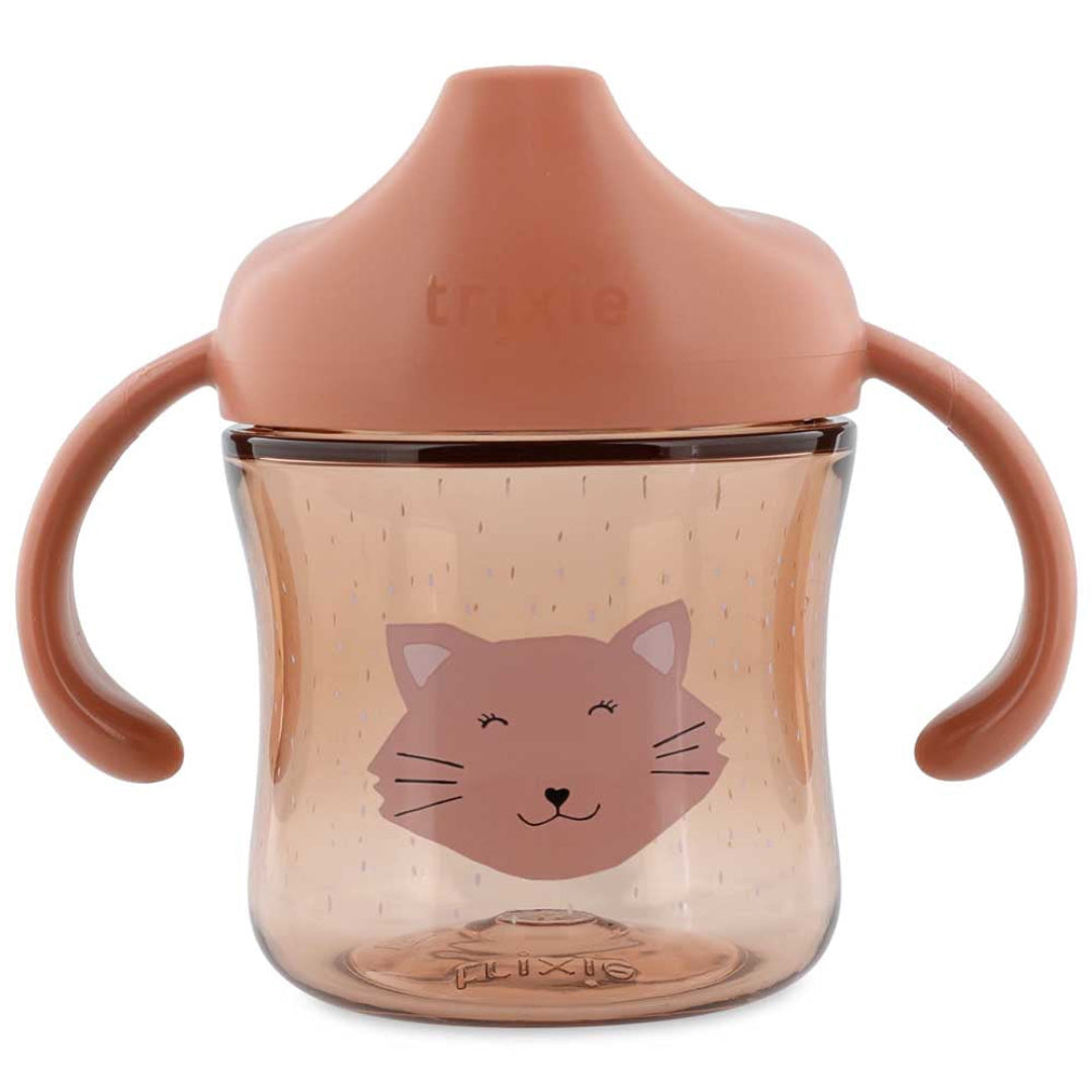 Taza con boquilla y asas TRIXIE · gato