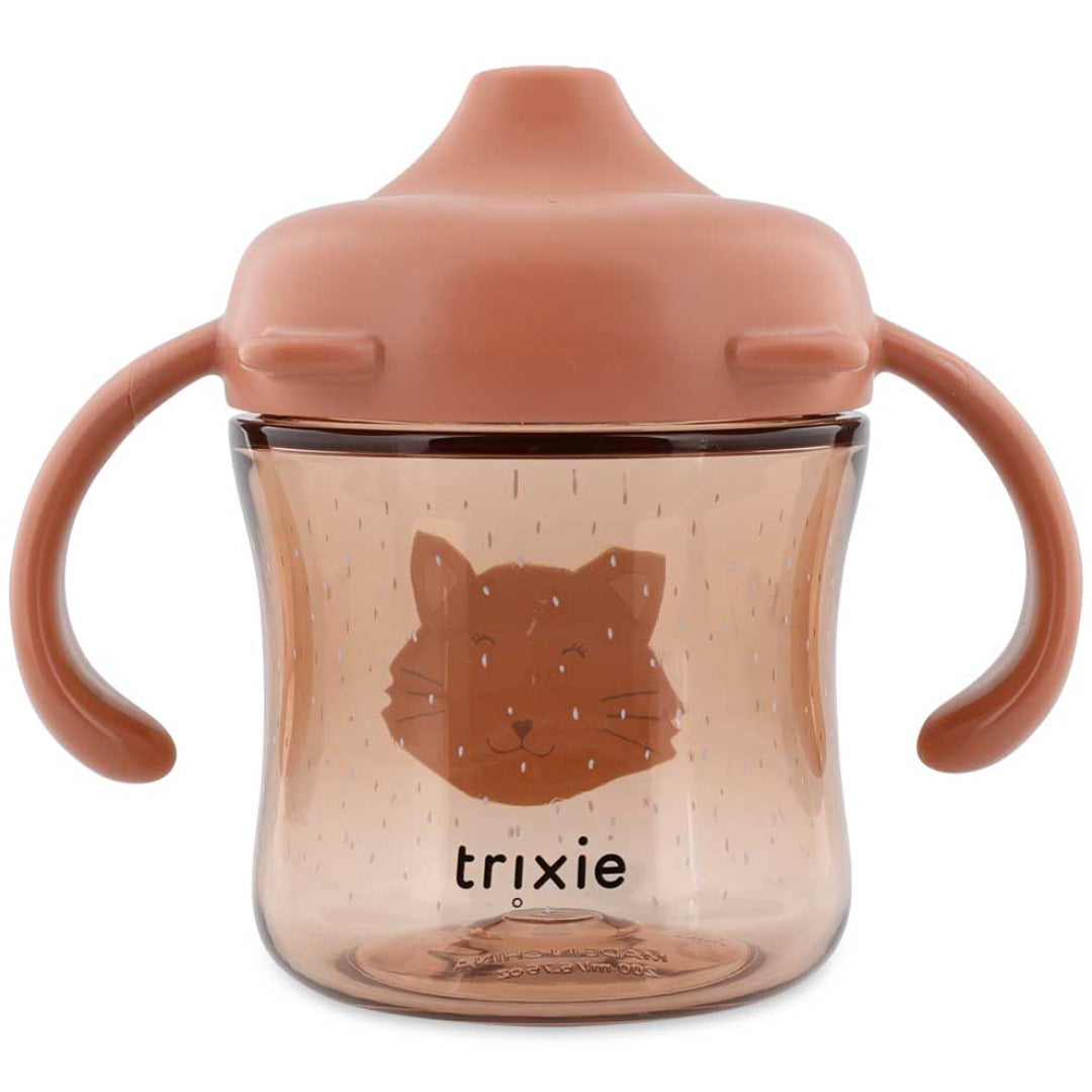 Taza con boquilla y asas TRIXIE · gato
