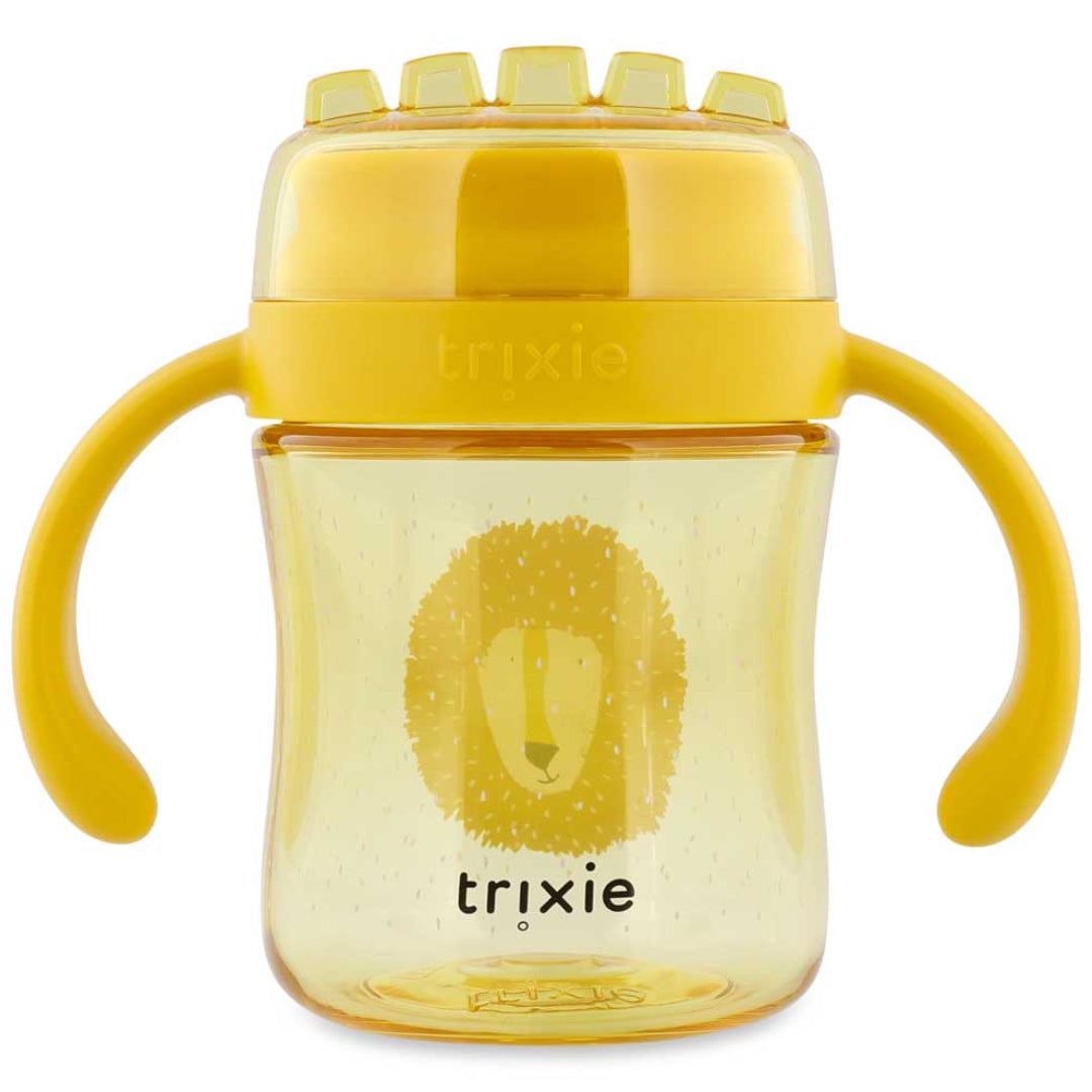 Taza 360º con asas TRIXIE · león