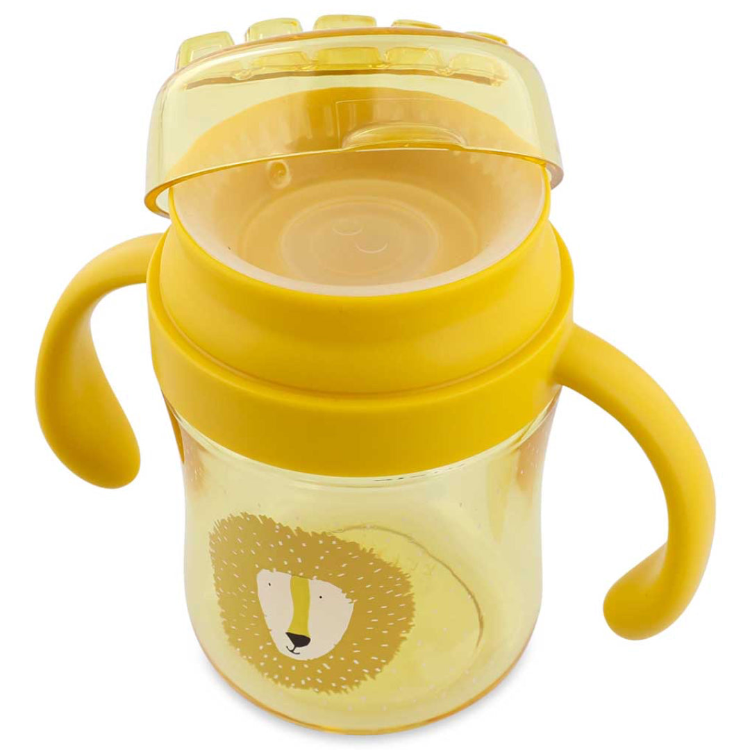 Taza 360º con asas TRIXIE · león