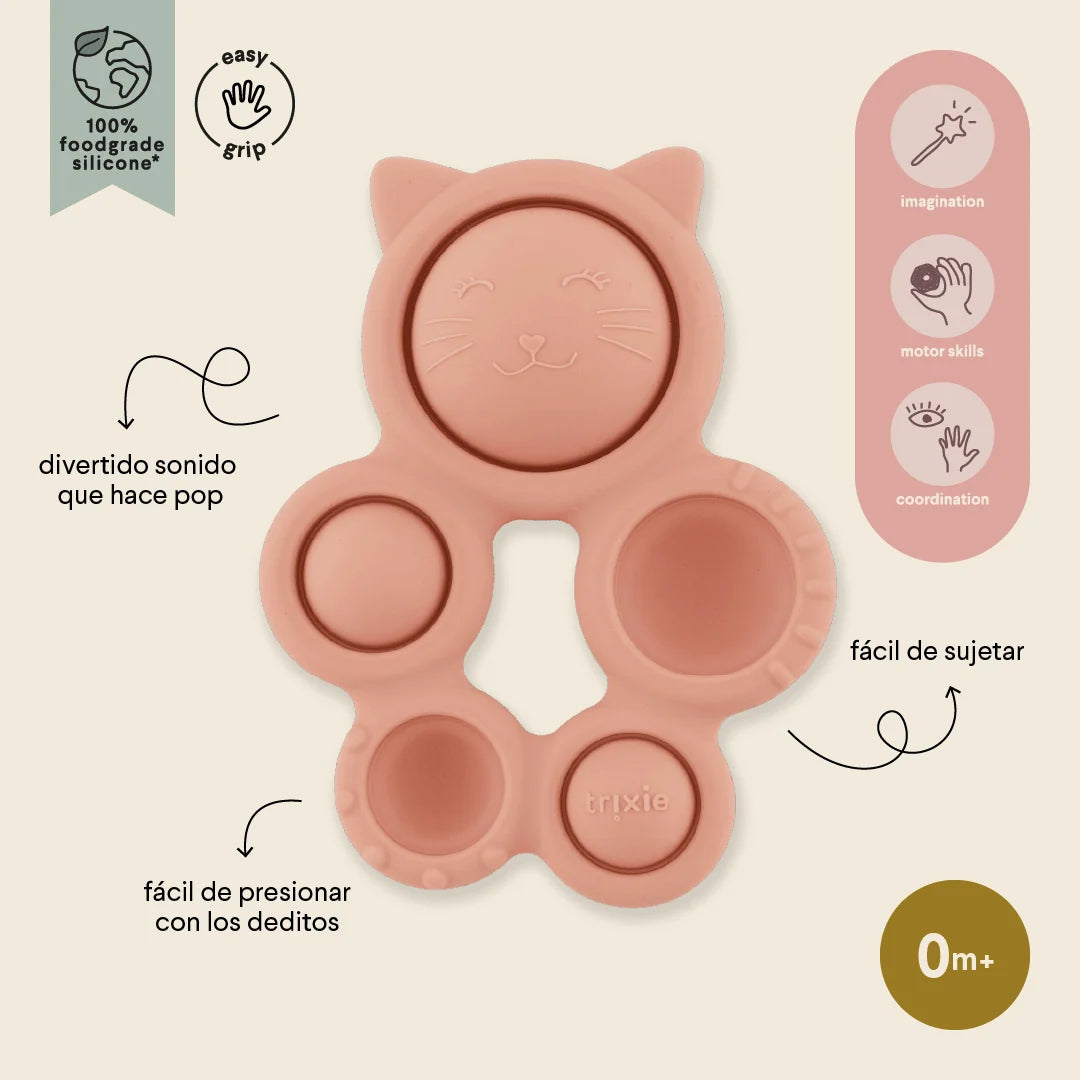 Juguete pop-it de silicona TRIXIE · mrs. cat