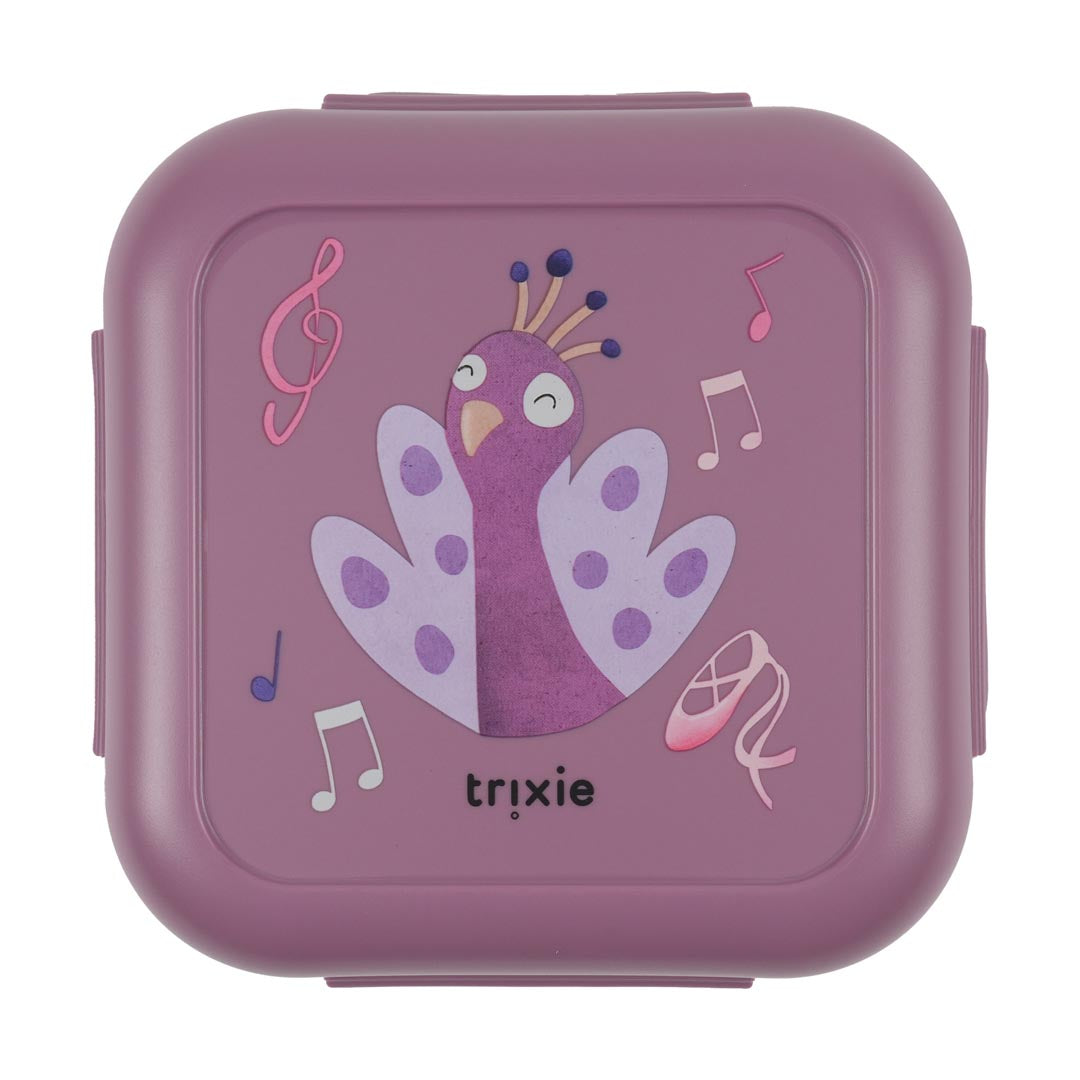 Fiambrera con clip TRIXIE · ballerina mrs. peacock