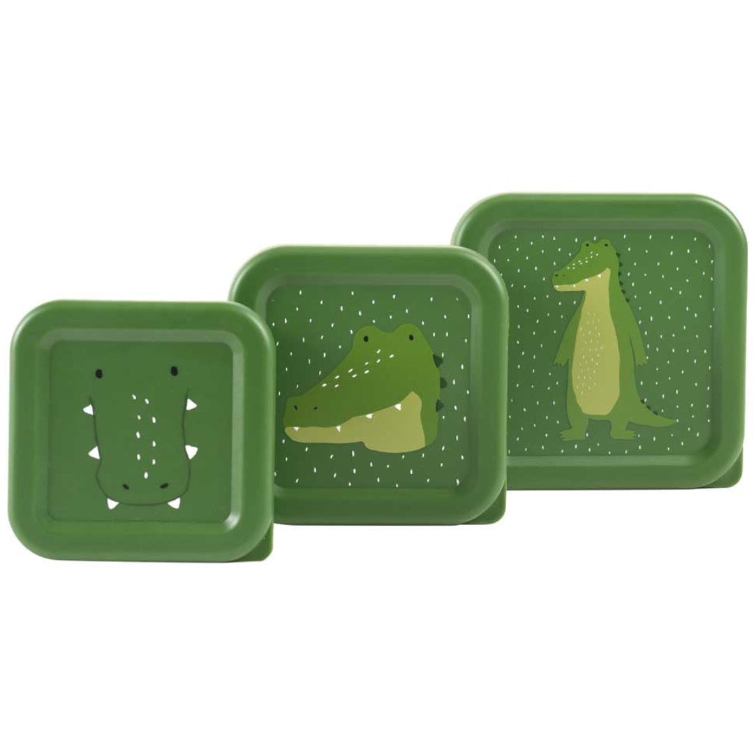 3 cajitas para almuerzo TRIXIE · mr. alligator