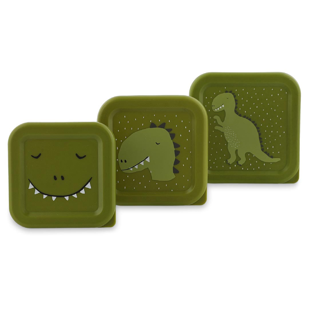 3 cajitas para almuerzo TRIXIE · dino