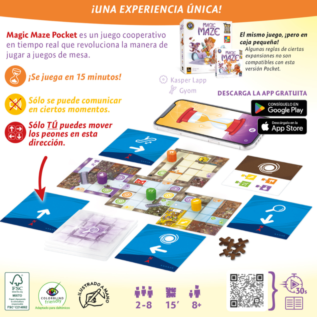 Magic maze pocket