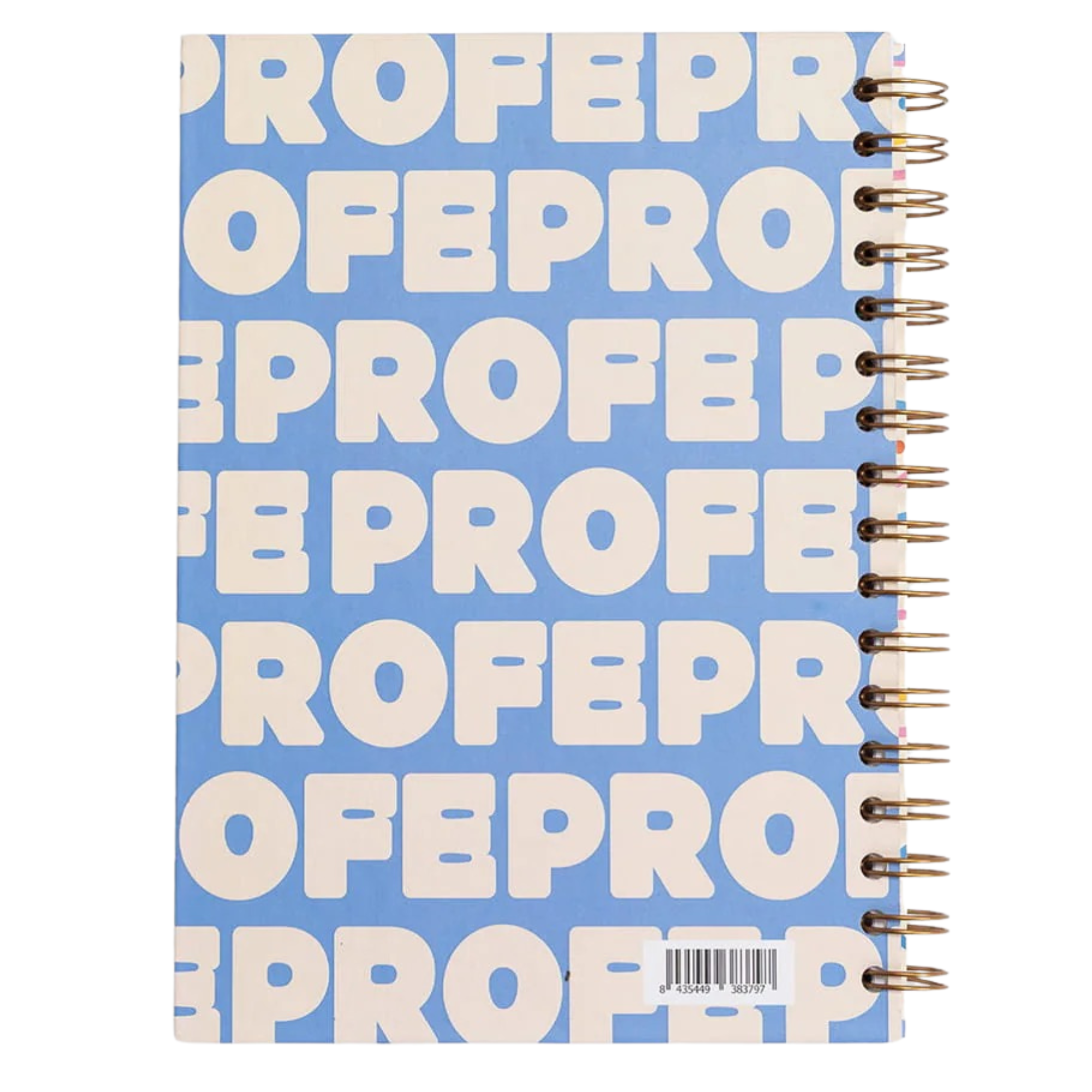 Libreta: profe, molas mucho