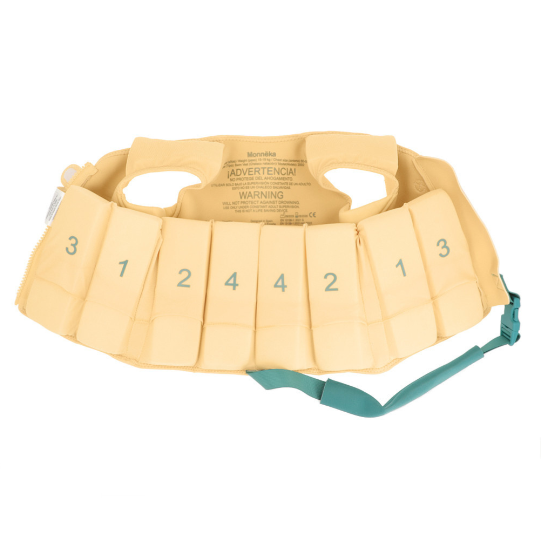 Chaleco flotador de aprendizaje MONNËKA · whale teal